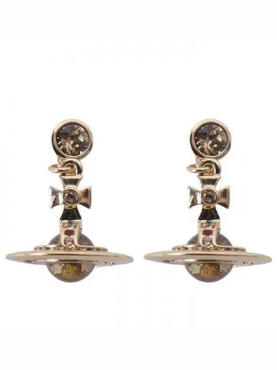 New Petite ORB Earrings Gold - VIVIENNE WESTWOOD - BALAAN 2