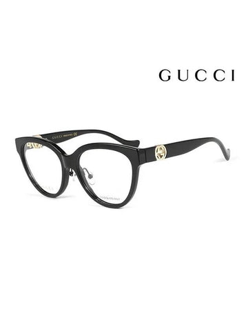 Eyewear Cat Eye Frame Eyeglasses Black - GUCCI - BALAAN 1