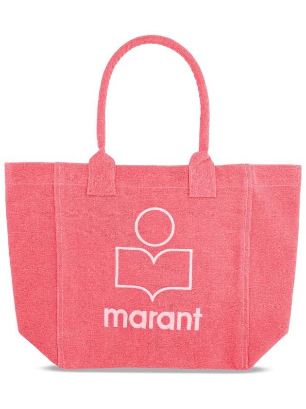 Yenky Embroidered Logo Small Tote Bag Pink - ISABEL MARANT - BALAAN 2