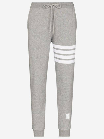 Women's Diagonal Pastel Trainning Jogger Track Pants Grey - THOM BROWNE - BALAAN 2