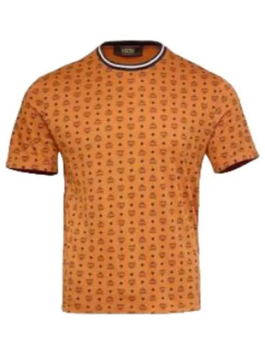 Men s Visetos Print T Shirt - MCM - BALAAN 1