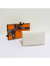 Calvi Card Wallet White - HERMES - BALAAN 5