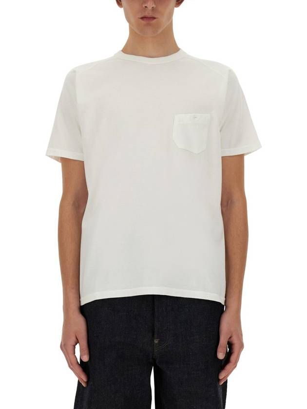 5.6Oz Basic Short Sleeve T-Shirt White - NIGEL CABOURN - BALAAN 2