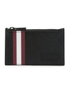 Babe Card Wallet Black Red - BALLY - BALAAN 1