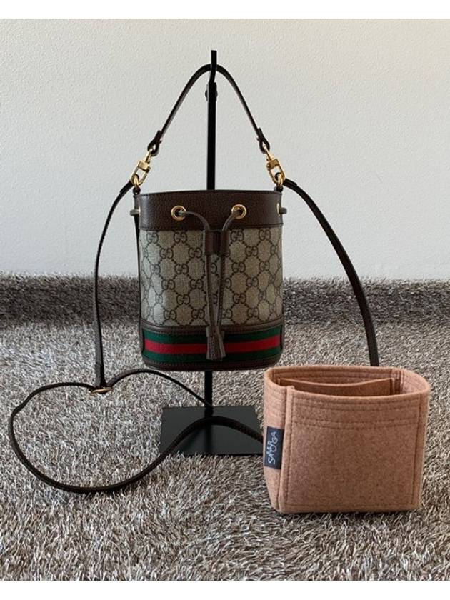 Ophidia GG logo mini bucket bag - GUCCI - BALAAN 1