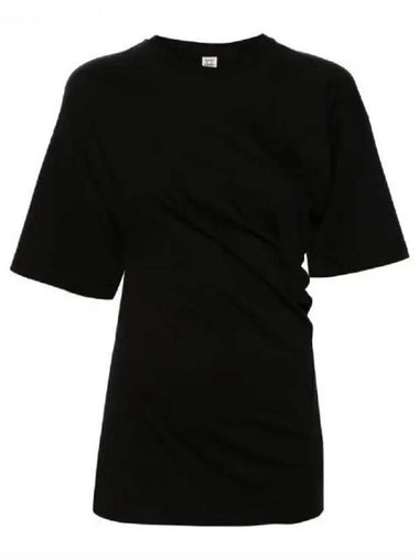 Toteme asymmetric organic cotton t shirt 270281 - TOTEME - BALAAN 1