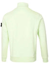 Wappen Patch Half Zip Up Sweatshirt Light Green - STONE ISLAND - BALAAN 4