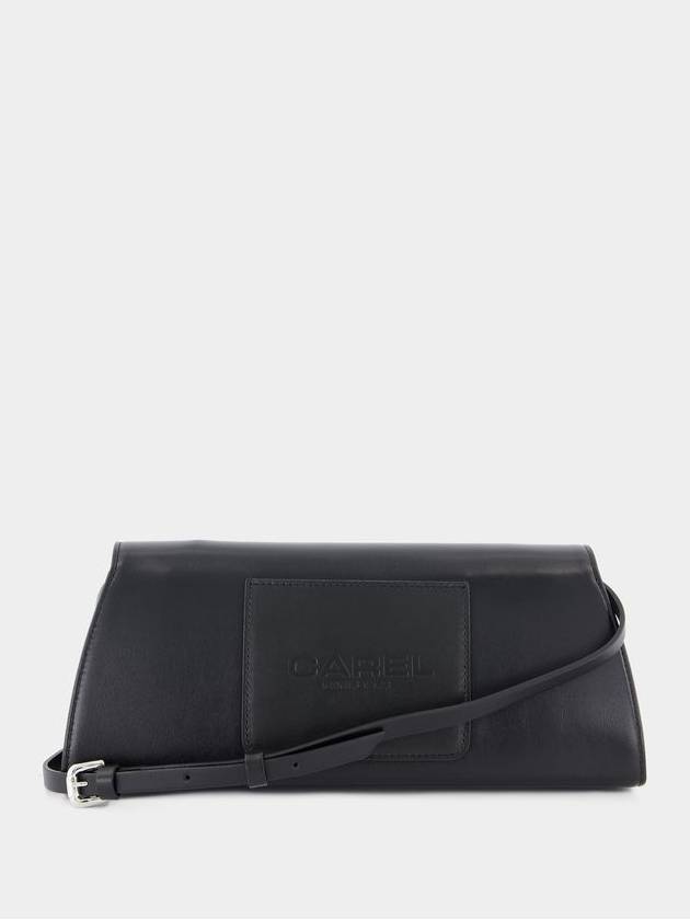 Madeleine Shoulder Bag - Carel - Leather - Black - CAREL - BALAAN 3