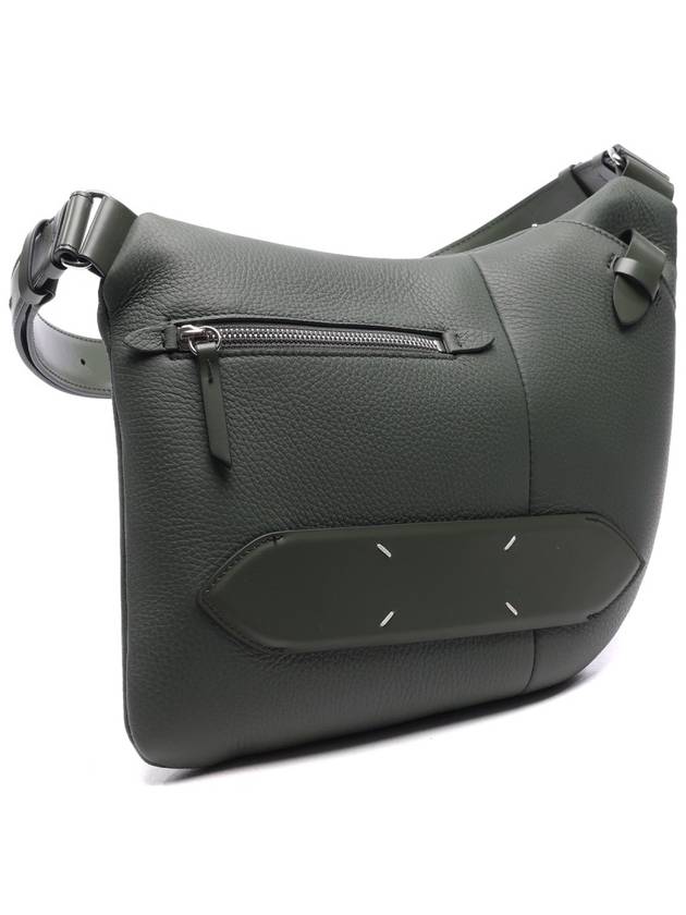 5AC Leather Cross Bag Green - MAISON MARGIELA - BALAAN 4