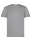 30/1 Jersey Goggle Short Sleeve T-Shirt Grey - CP COMPANY - BALAAN 1