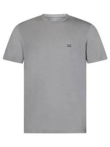 30/1 Jersey Goggle Short Sleeve T-Shirt Grey - CP COMPANY - BALAAN 1