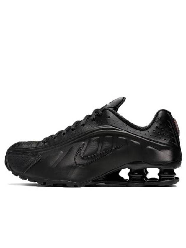 Shox R4 Low Top Sneakers Black - NIKE - BALAAN 2