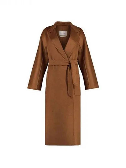 Ludmilla Belt Single Coat Tobacco - MAX MARA - BALAAN 2