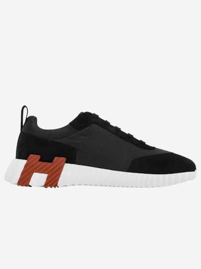 Bouncing Parachute Fabric Low Top Sneakers Noir - HERMES - BALAAN 2