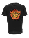 Medusa Printed Crewneck Short Sleeve T-Shirt Black - VERSACE - BALAAN 2