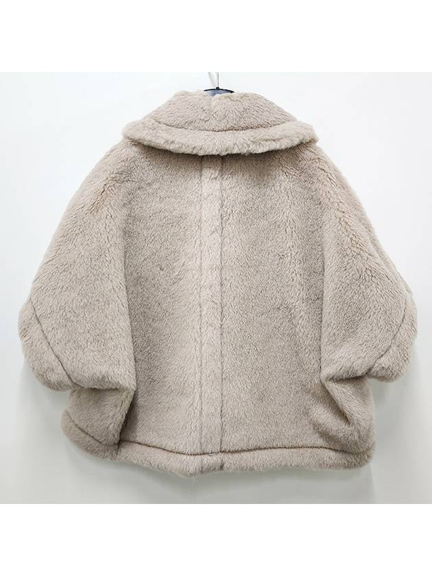 NEWTERZO1 Teddy Bear Alpaca Short Vest Jacket CACHA 002 - MAX MARA - BALAAN 3