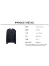 Fox Head Patch Regular Round Neck Pullover Knit Top Anthracite Melange - MAISON KITSUNE - BALAAN 7