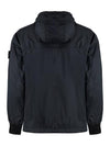 Skin Touch Nylon TC Hooded Jacket Black - STONE ISLAND - BALAAN 3