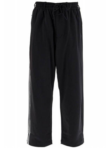 Striped Track Pants Black - Y-3 - BALAAN 1