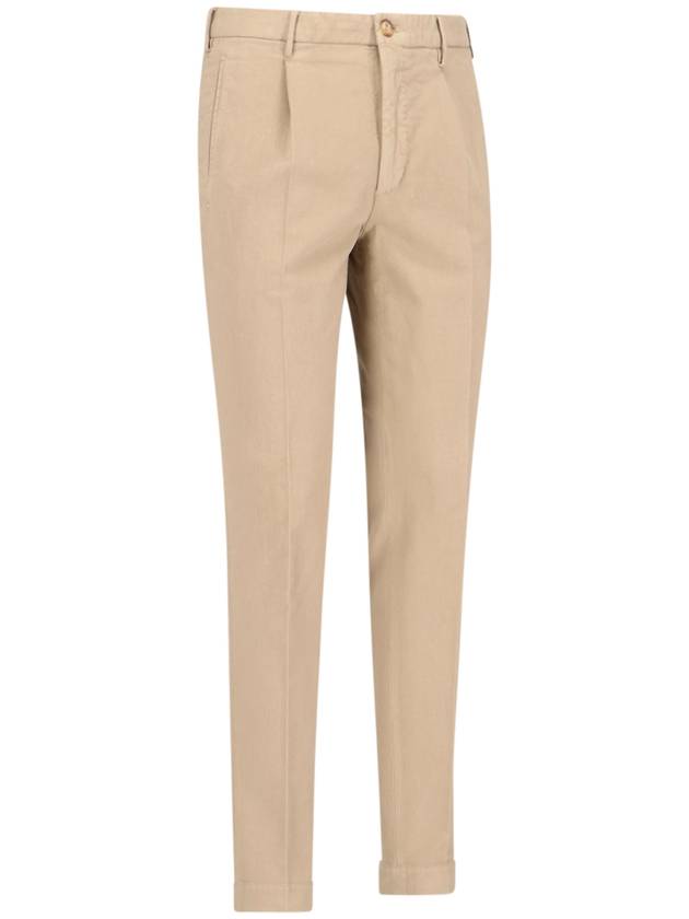 Incotex Trousers Beige - INCOTEX - BALAAN 2