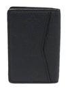 M69044 Black Monogram Taurillon Calfskin Pocket Organizer Card Holder - LOUIS VUITTON - BALAAN 3