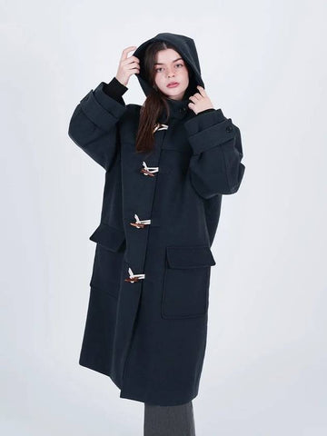 League Duffle Coat Navy - CHANCE'S NOI - BALAAN 1