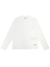 Women's Organic Cotton Long Sleeve T Shirt 3 Pack White - JIL SANDER - BALAAN 2