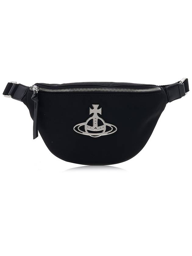 Hilda Logo Small Belt Bag Black - VIVIENNE WESTWOOD - BALAAN 2