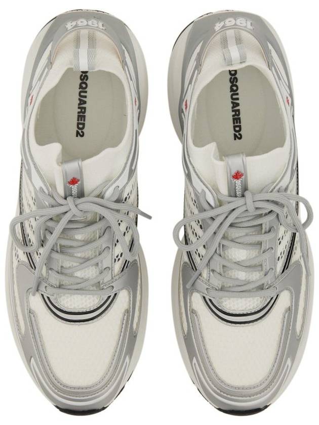 Dash Mesh Panel Sneakers SNM0332592C7159 - DSQUARED2 - BALAAN 7