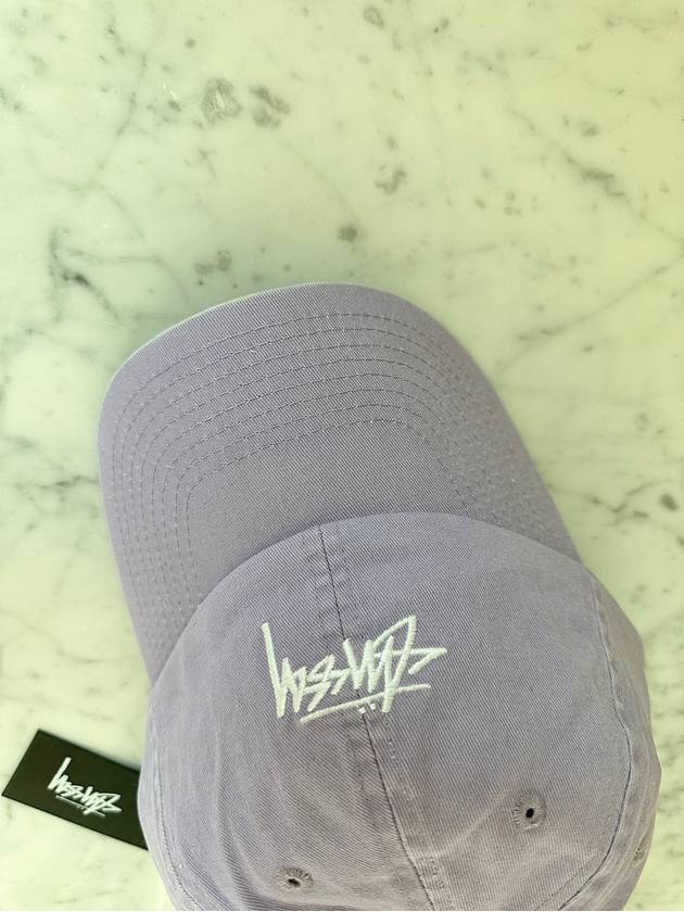 Stock Low Pro Ball Cap Grape - STUSSY - BALAAN 3