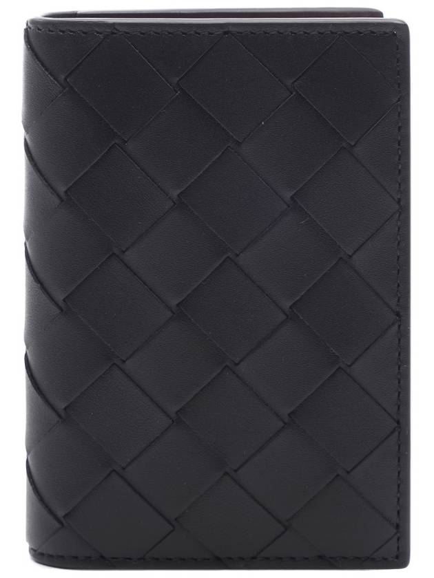 Intrecciato Card Wallet Black - BOTTEGA VENETA - BALAAN 2