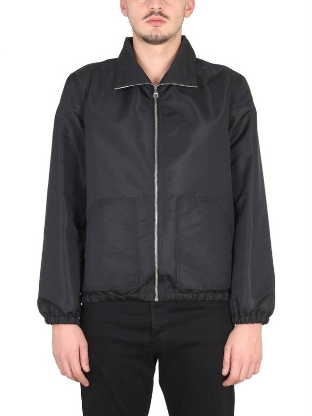 Men's Logo Pocket Zip-Up Jacket Black - ALEXANDER MCQUEEN - BALAAN 2