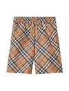 Kids Shorts Bermuda 8078256 ARCHIVE BEIGE - BURBERRY - BALAAN 1