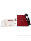 Gancini Reversible Leather Belt Black - SALVATORE FERRAGAMO - BALAAN 5