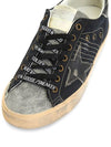 Superstar Low Top Sneakers Black - GOLDEN GOOSE - BALAAN 9