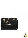 Chain Linked Shoulder Bag Black - VIVIENNE WESTWOOD - BALAAN 2