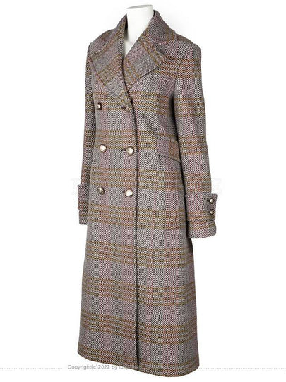 Gold Button Back Point Coat Brown 11106hva - VIVIENNE WESTWOOD - BALAAN 2