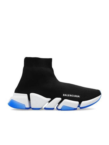 sneakers 654045 W2DI2 1094 BLACK WHITE BLUE - BALENCIAGA - BALAAN 1