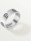 Love Ring White Gold Silver - CARTIER - BALAAN 4