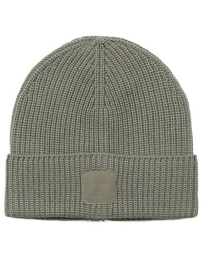 Logo Metropolis Wool Beanie Green - CP COMPANY - BALAAN 2