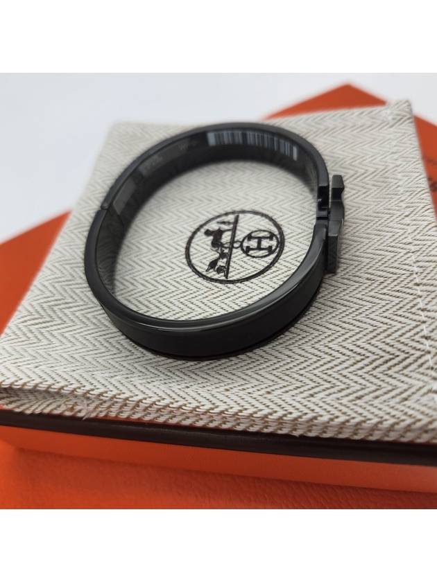 Clic HH So Bracelet Black - HERMES - BALAAN 5