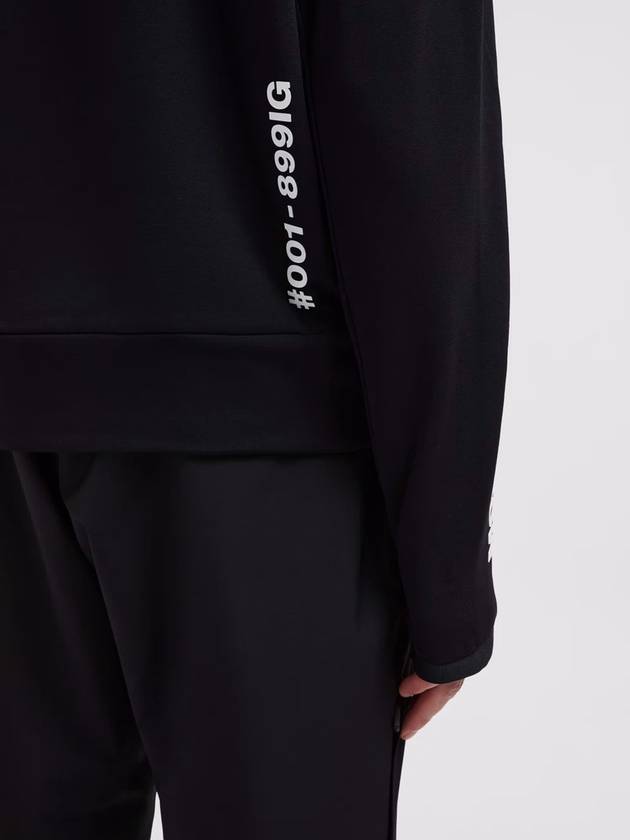 Grenoble logo hoodie black - MONCLER - BALAAN 7