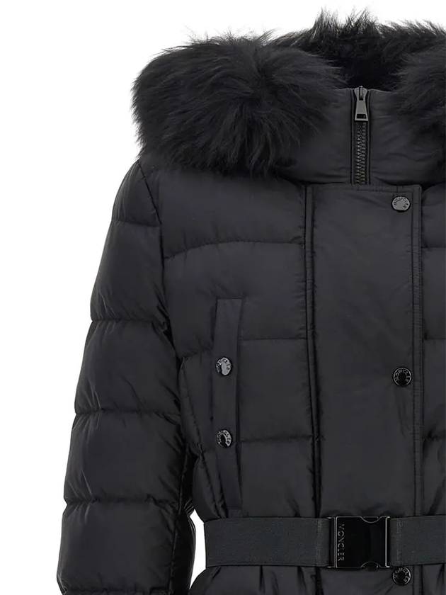 Women's Khloe Long Down Padding Black - MONCLER - BALAAN 5