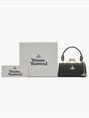 ORB Charm Leather Shoulder Bag Black - VIVIENNE WESTWOOD - BALAAN 5