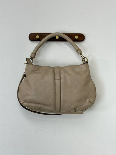 Beige Big Hobo Shoulder Bag 3TBUB020310 - BURBERRY - BALAAN 2