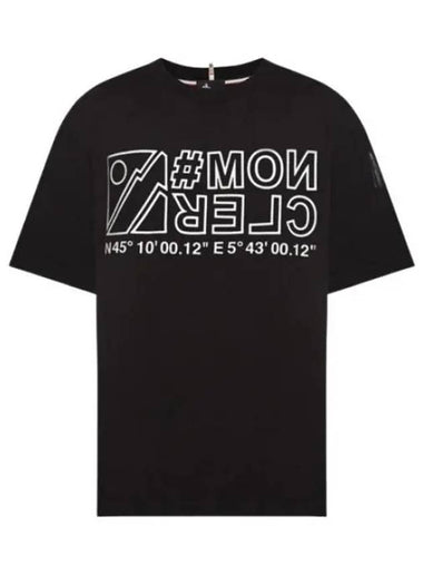 103934 Grenoble Logo Tee 8C00006 83927 999 - MONCLER - BALAAN 1