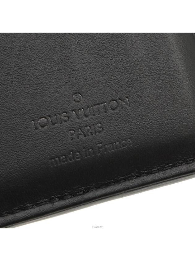 Black Taurillon Empreinte Leather Pocket Organizer Card Wallet Built in Chip M69044 - LOUIS VUITTON - BALAAN 8