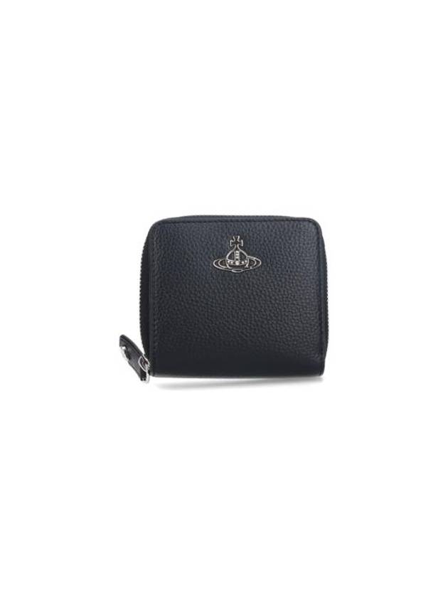 Half Wallet 5107004JU S000D N403 Black - VIVIENNE WESTWOOD - BALAAN 1