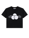 Circles Logo Crop Tee Black - BYL - BALAAN 2