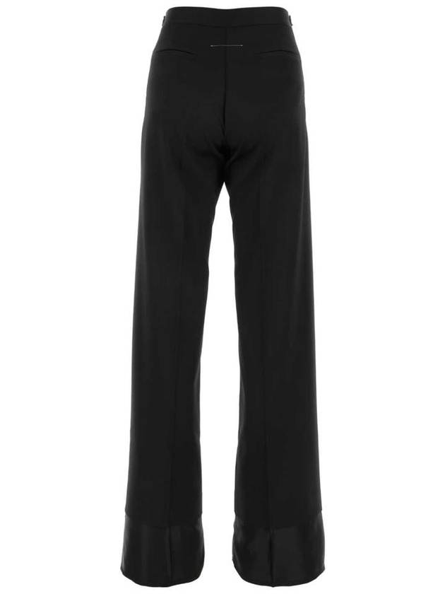 MM6 Straight Pants S62KB0171S47848 900 Black - MAISON MARGIELA - BALAAN 3